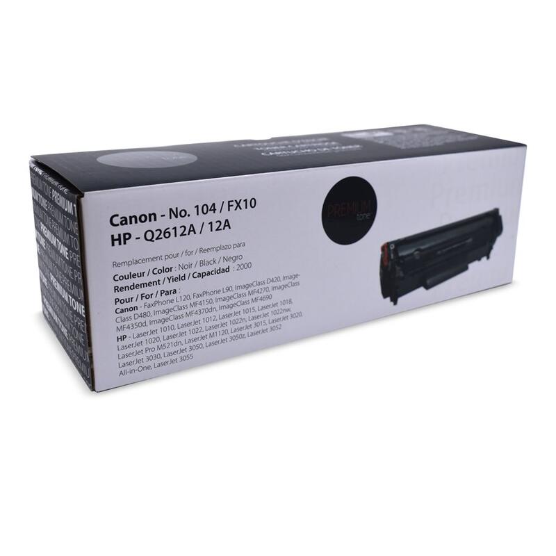 HP - 12A - (Q2612A) - Premium Tone