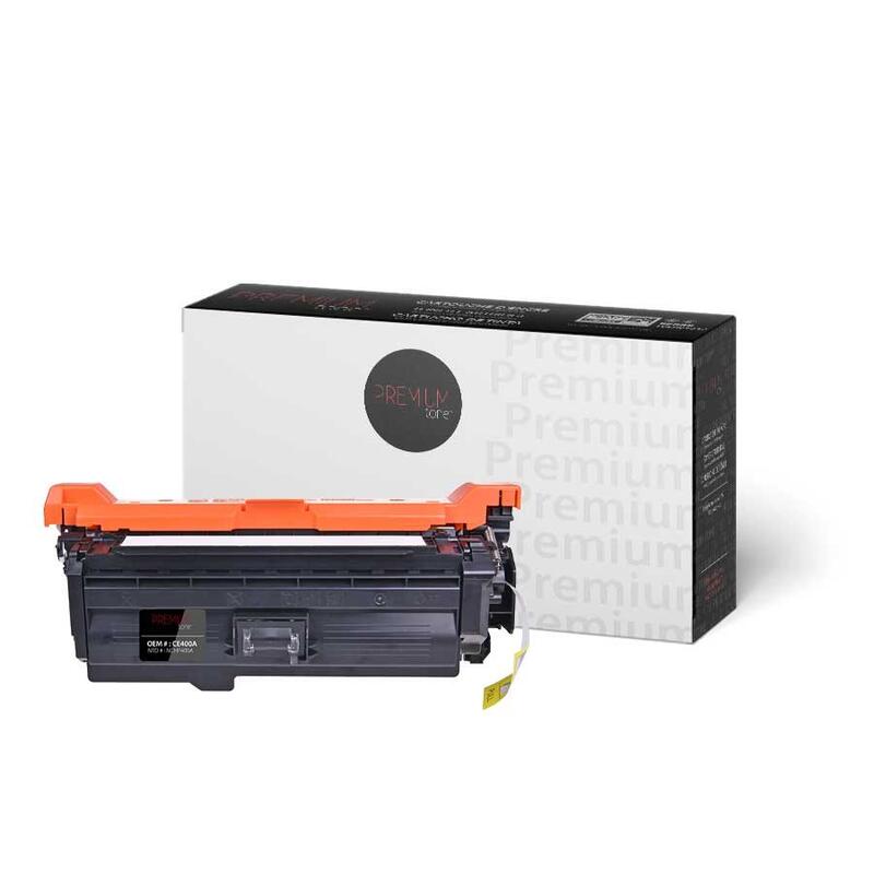 HP - 507A - (CE400A) - Premium Tone