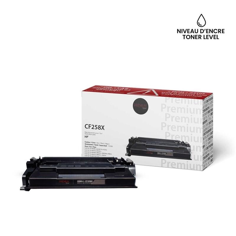 HP - CF258X - (58AX) - Premium Tone